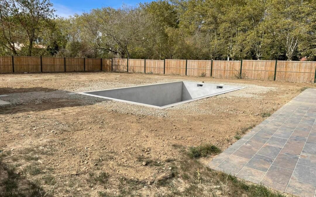 Construction d’une piscine